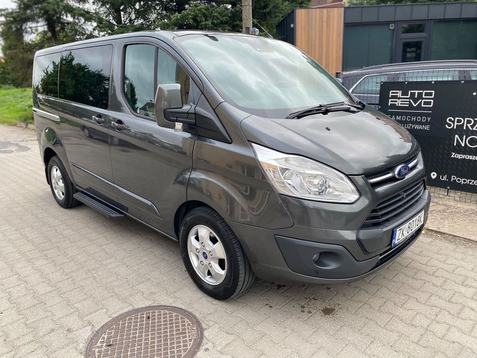 Ford Tourneo Custom 2.0 TDCi 130KM 8-osobowy Kamera cofania Alu Super stan Bezwypadkowy !