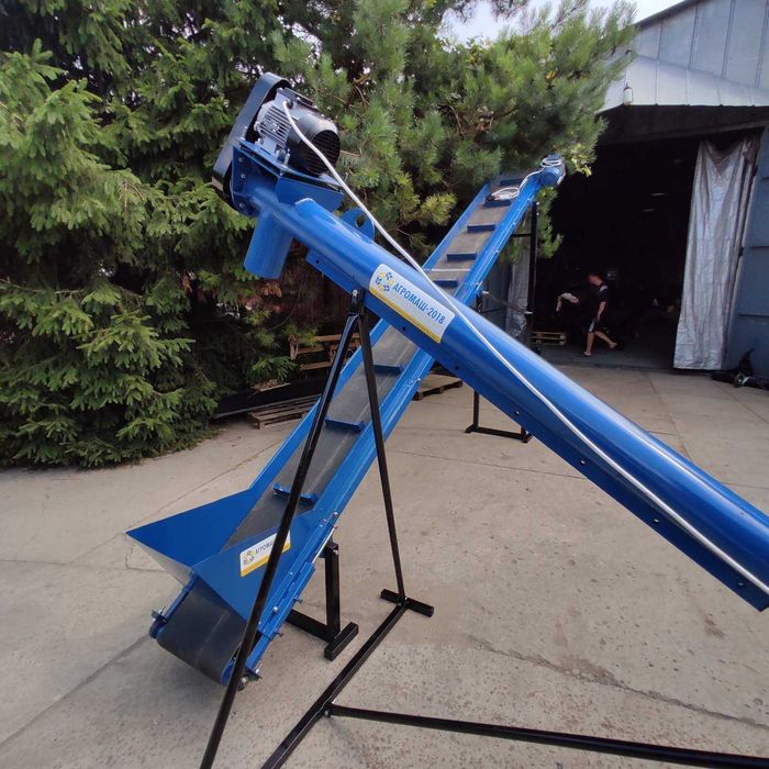 Стрічковий конвеєр, транспортер, ленточный конвейер 300*6000