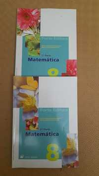 Livros de matemática do 8o ano