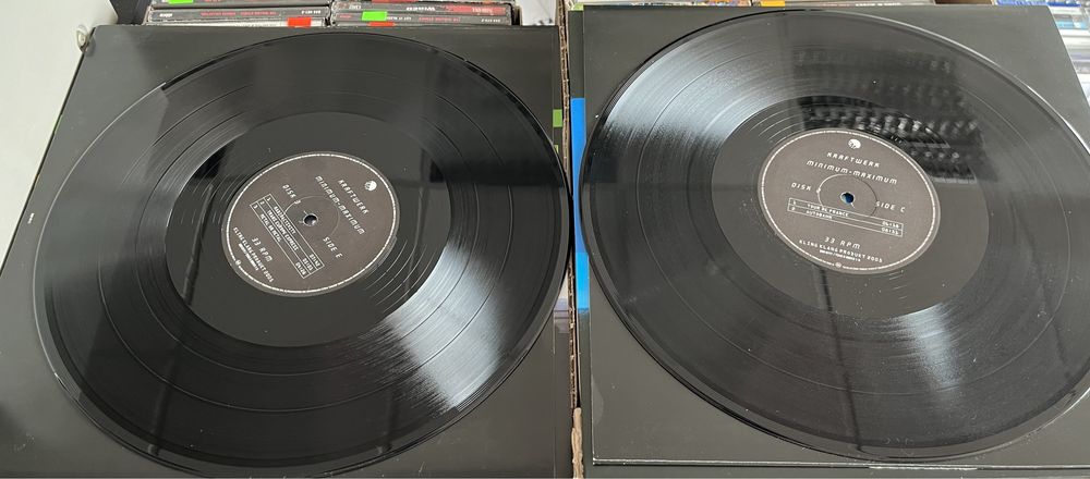 Kraftwerk - Minimum Maximum (2005, UK, Vinyl Box Set, 4 x LP, NM-)