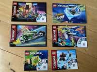 Instrukcje Lego Ninjago nr.kat.71709,71708,70742,70681,70671