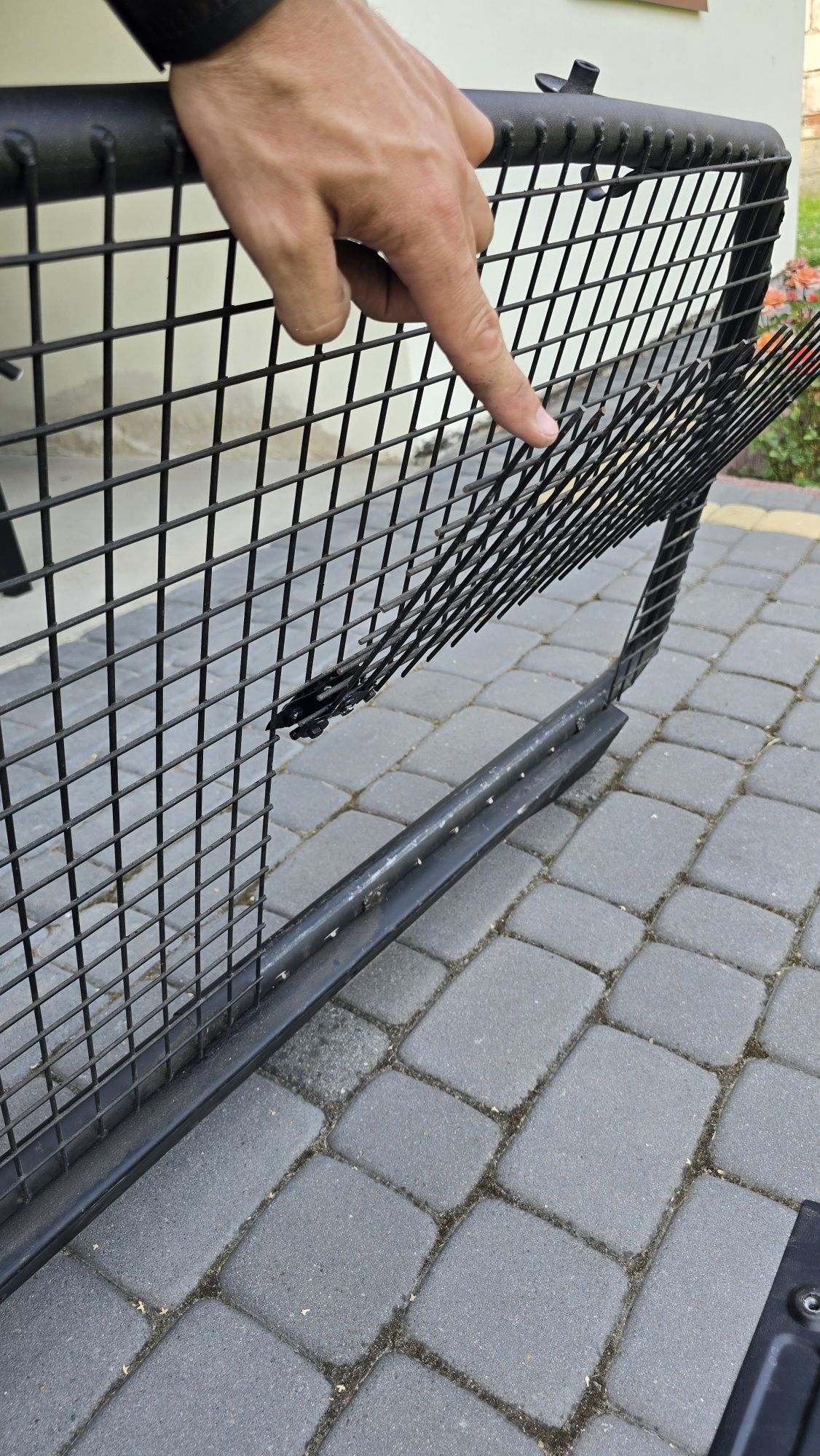 Krata przegroda ścianka grodziowa Partner Berlingo