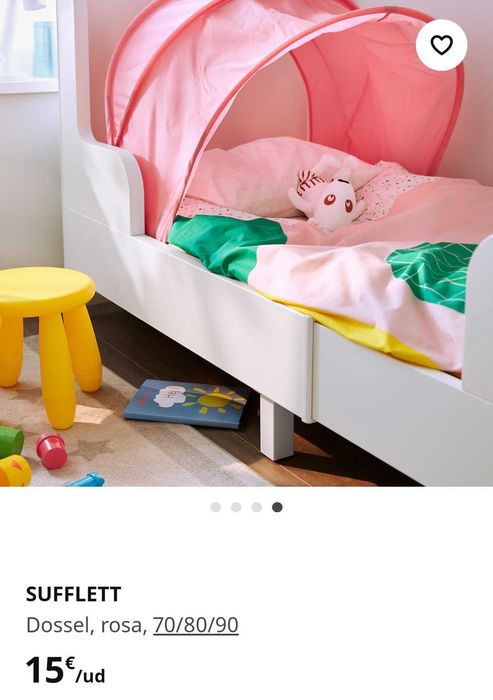 Dossel para cama de menina