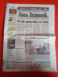 Nasz Dziennik, nr 295/2003, 19 grudnia 2003