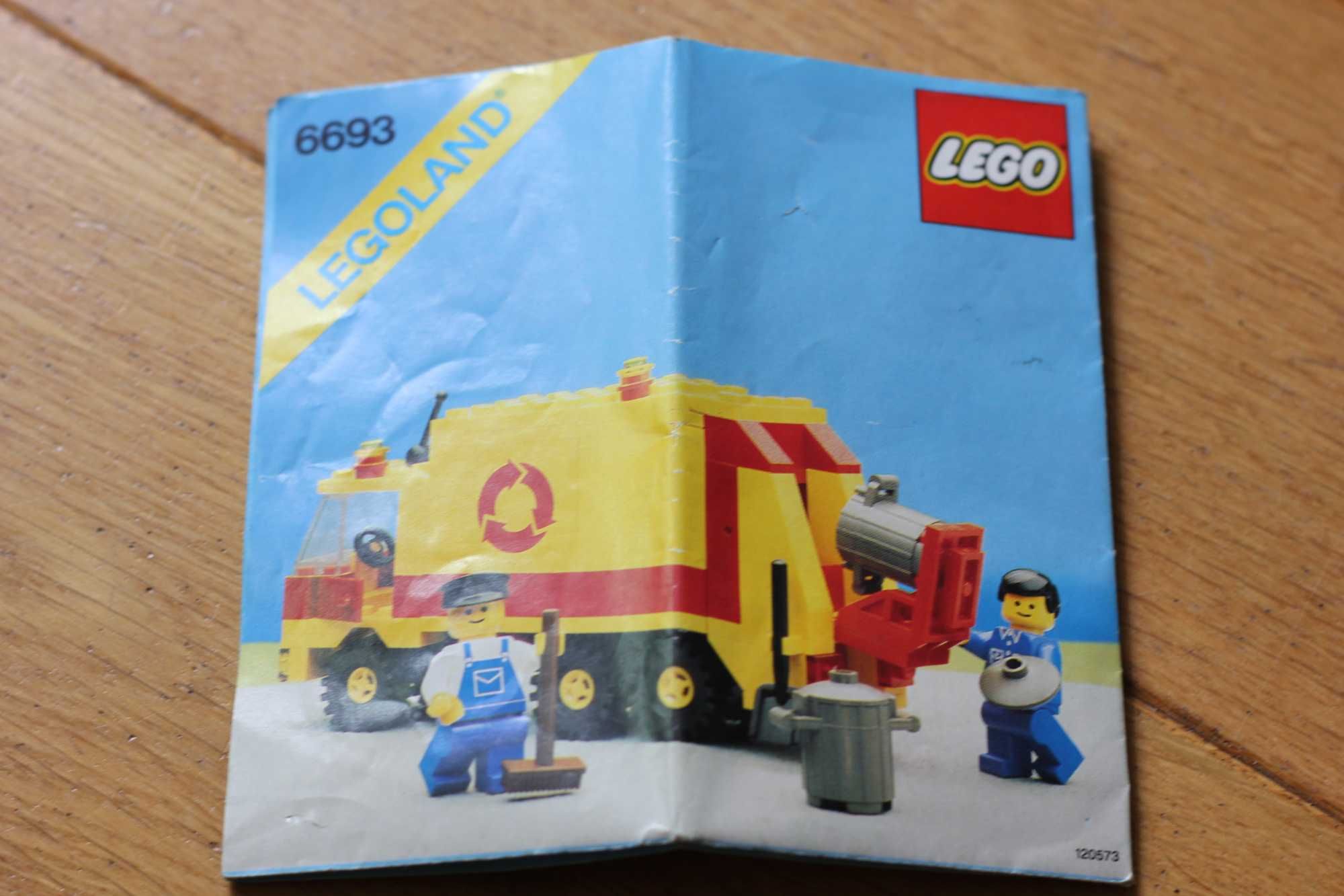 Lego 6693 - Recycle Truck, komplet z instrukcją i pudełkiem, System