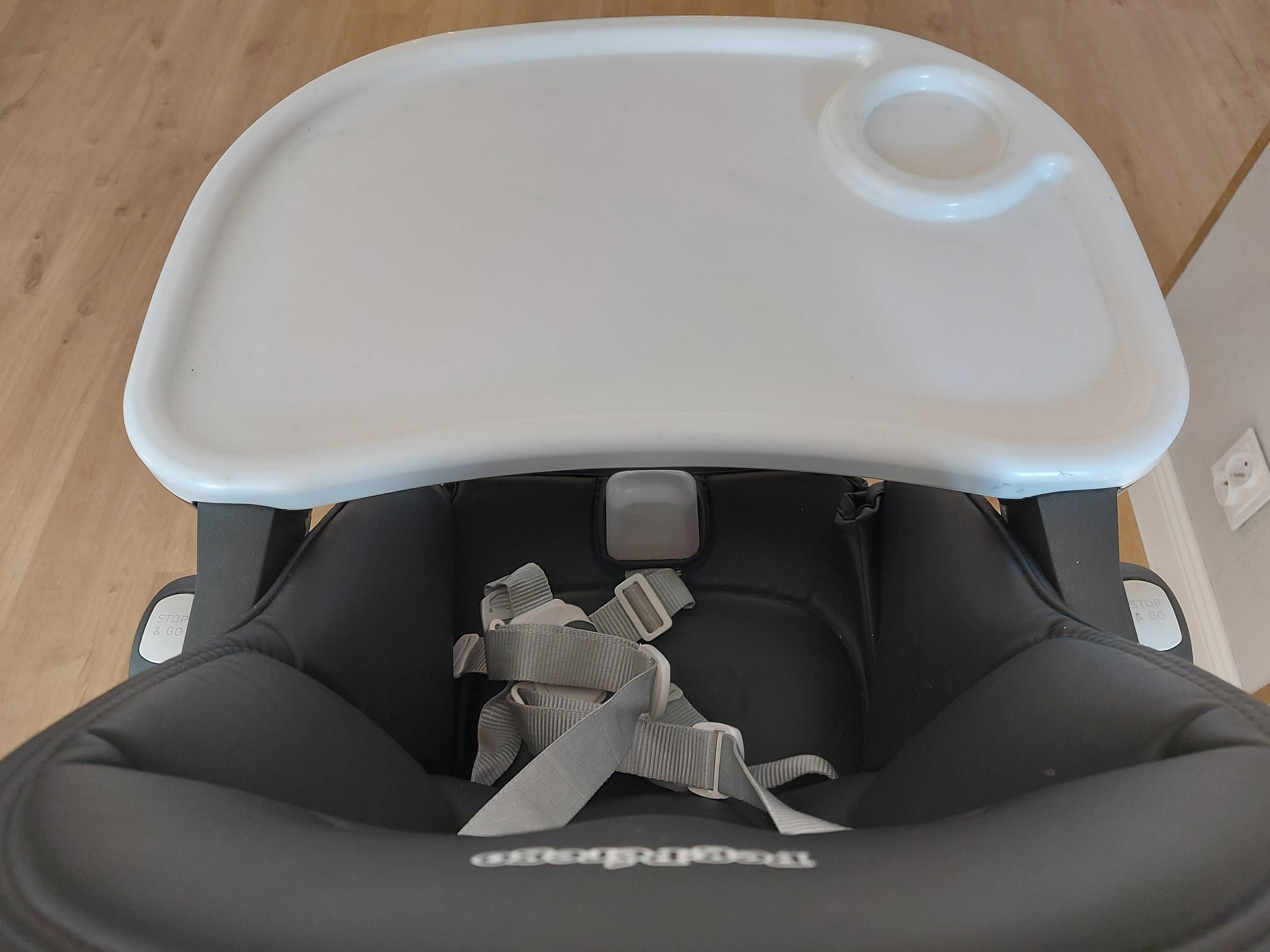 Krzesełko do karmienia Peg Perego Siesta - jak nowe!