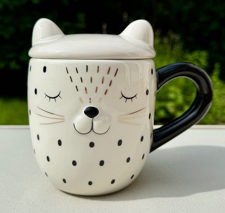 Oryginalny kubek z kotem