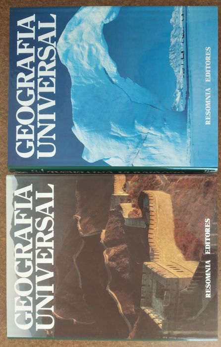 Geografia Universal - 9 livros com atualização na caixa original
