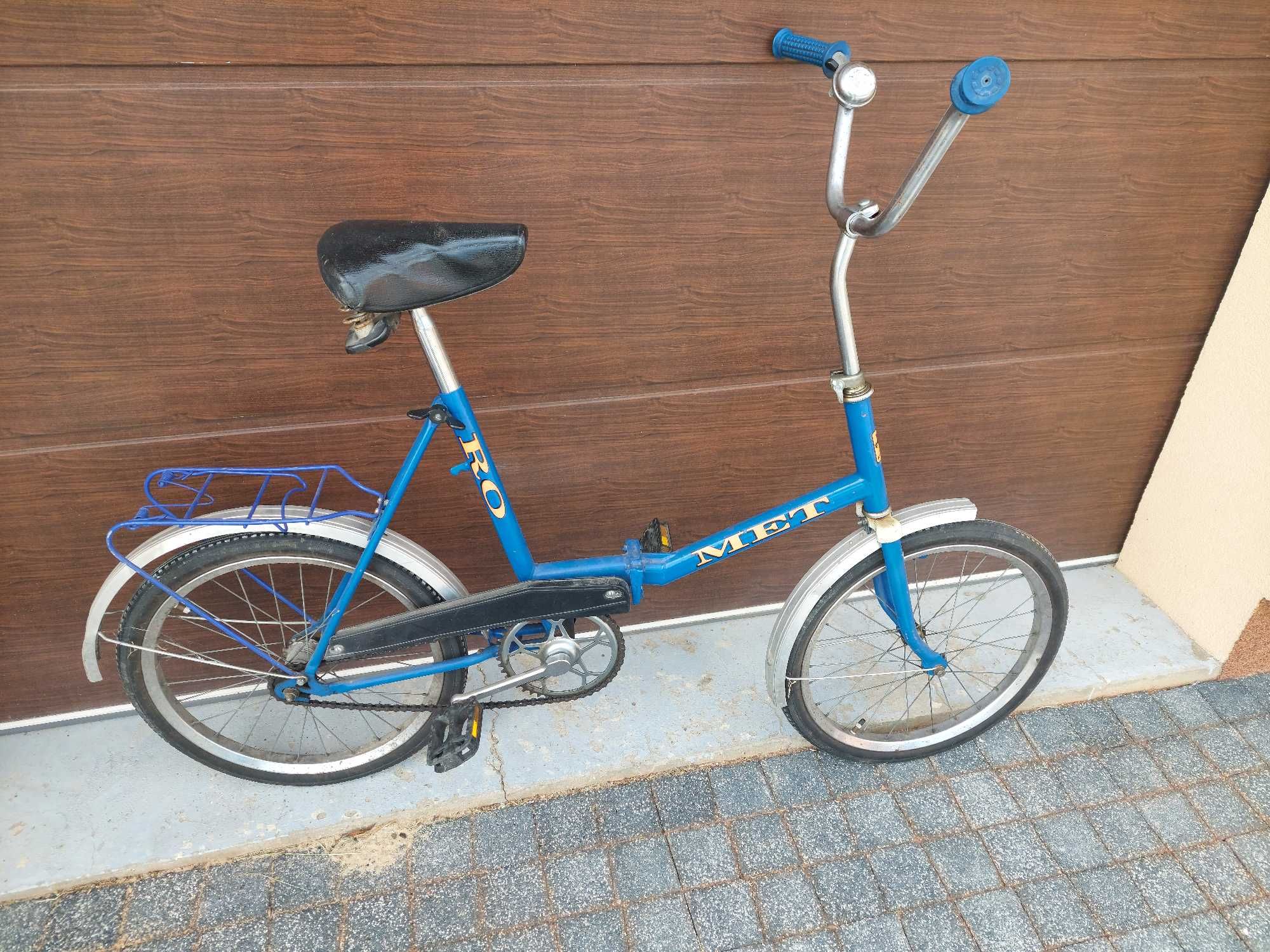 Rower na kołach 20 cali składak po modernizacji