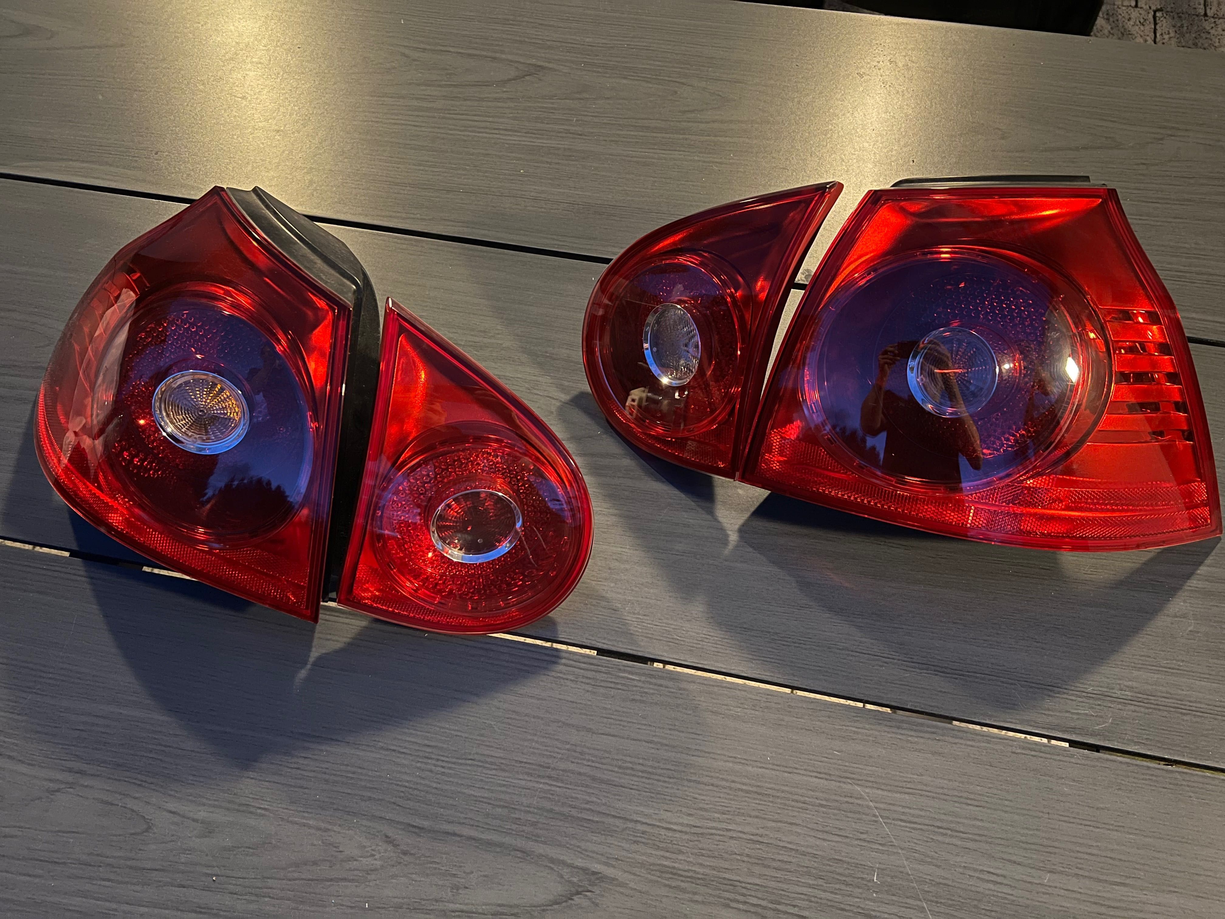 Lampy tylne VW Golf V komplet Ideał