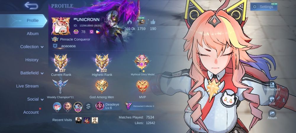 Буст mobile legends