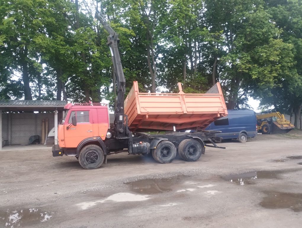 Камаз 2310 самоскид кран маніпулятор