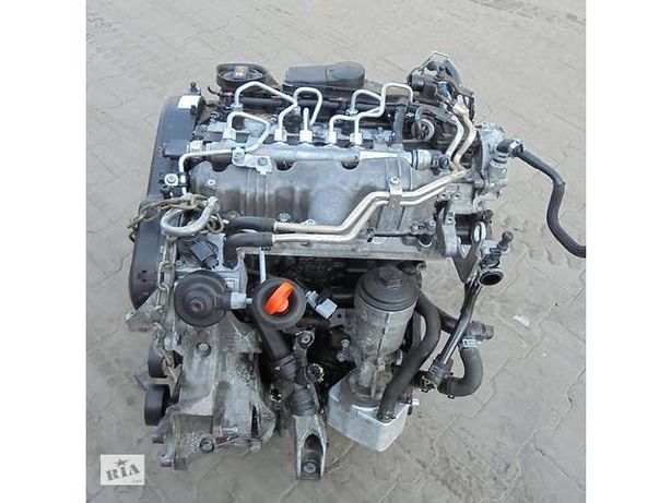 разбор двигатель Audi 2.0 diesel CAGA