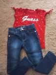 Zestaw Guess spodnie + t-shirt 3 lata