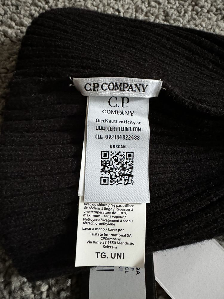 Шапка C.P. Company / Шапка Сіпі Компані / Шапка Cp Company