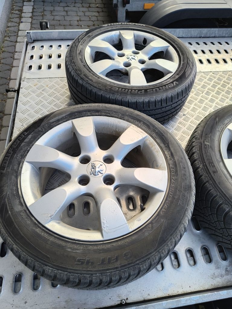 Felgi koła peugeot 307 4x108 r16 205/55r16