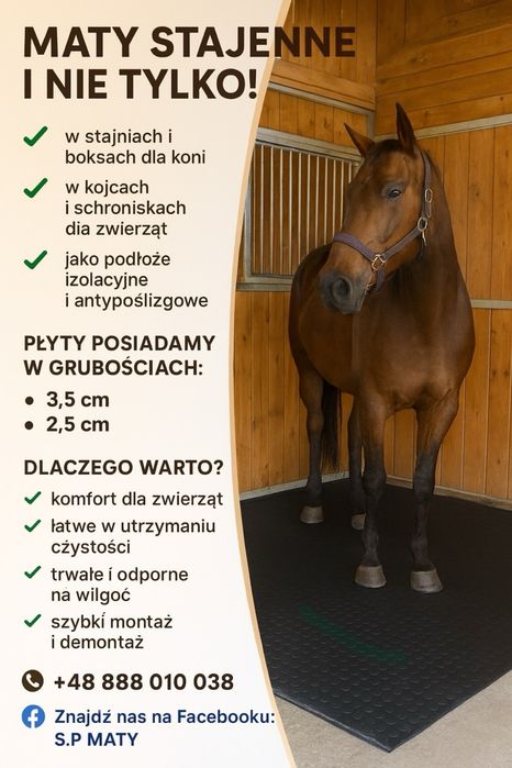 Maty/Płyty stajenne gumowe ,drogowe,dojazd,pod basen,tymczasowe,budowa