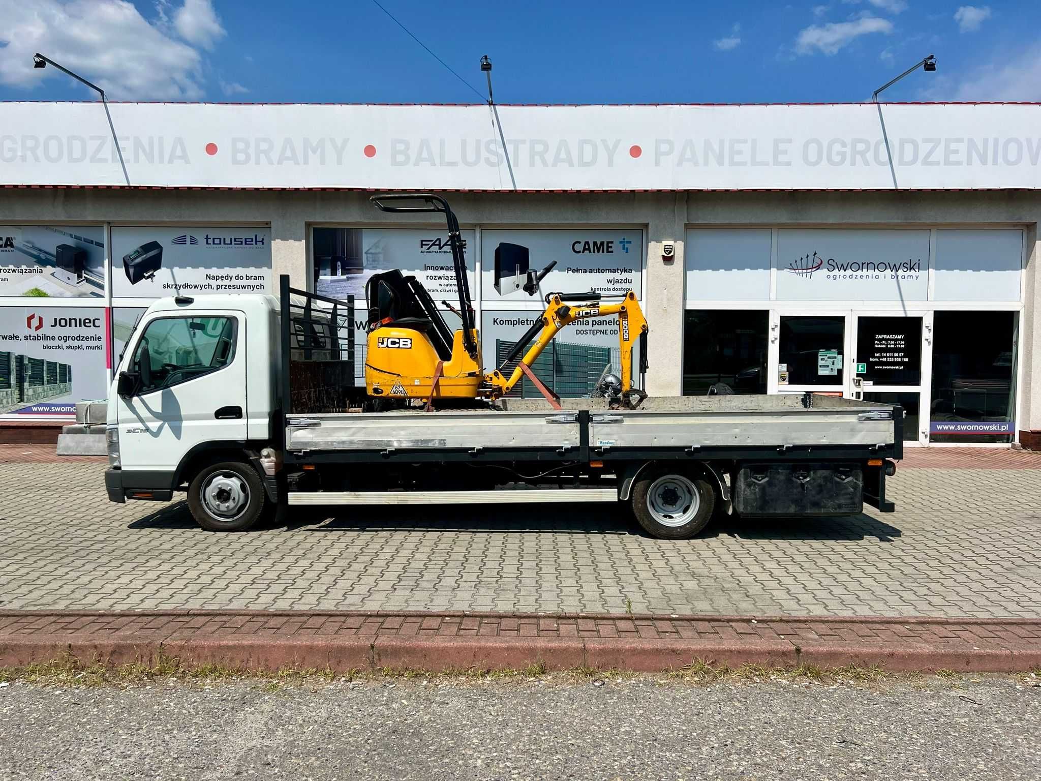 Minikoparka JCB 8008 WYNAJEM KOPARKI