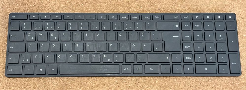 Klawiatura Microsoft Designer bluetooth QWERTZ