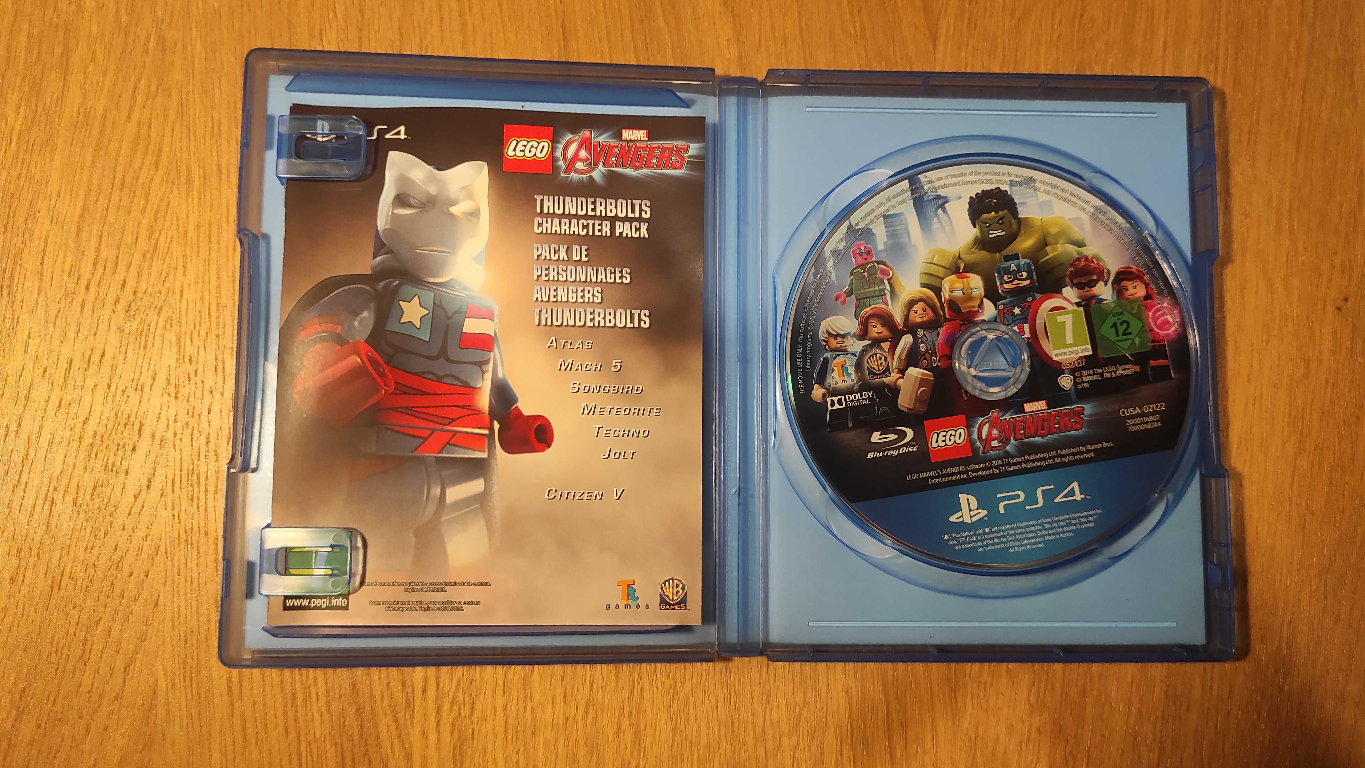 Lego Marvel Avengers - Jogo PS4 Usado
