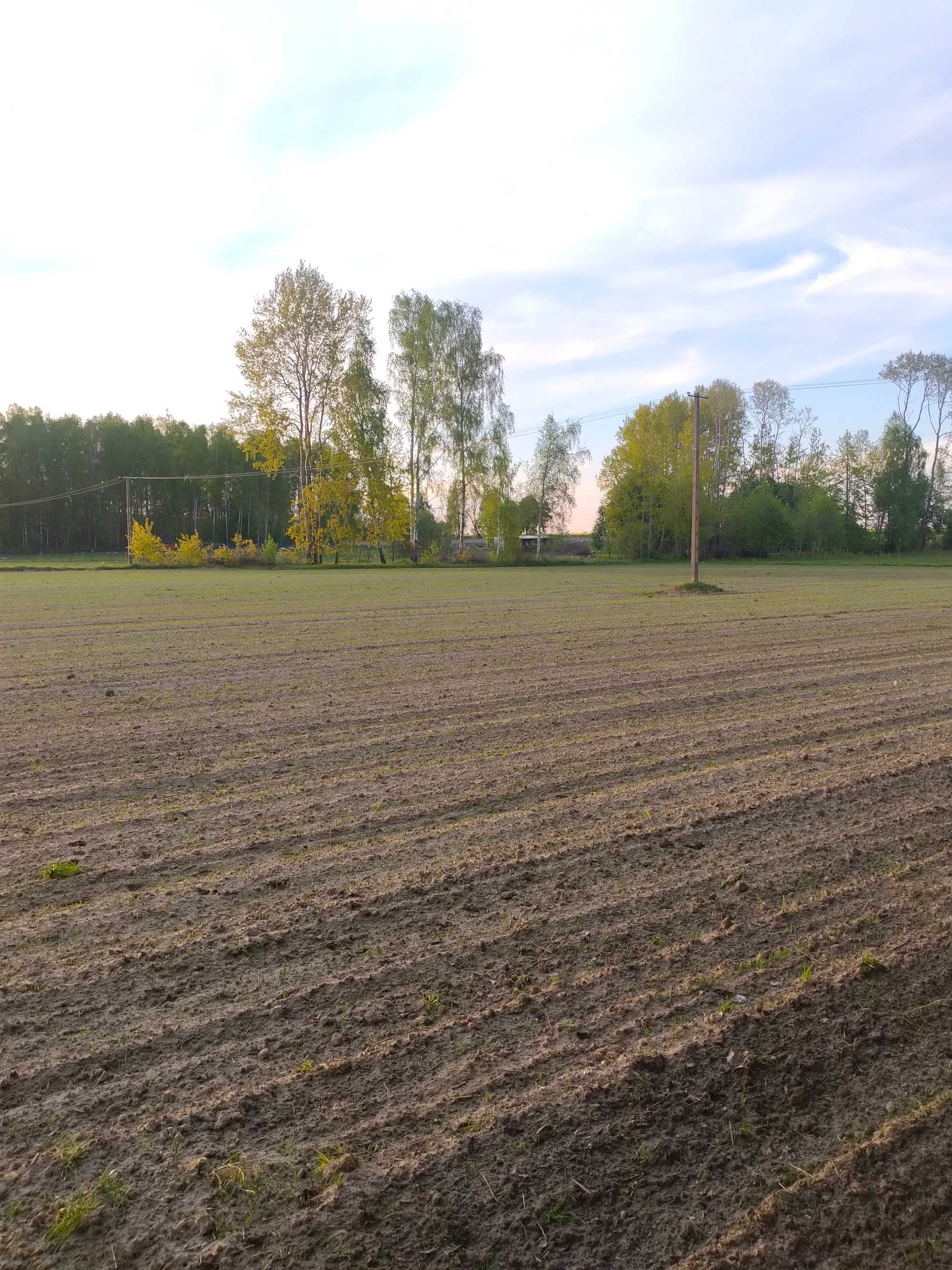 Działka rolna Rafałówka z możliwością uzyskania w. zabudowy na z. zag.
