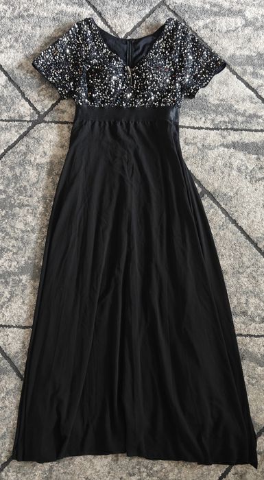 Sukienka maxi cekiny Shein