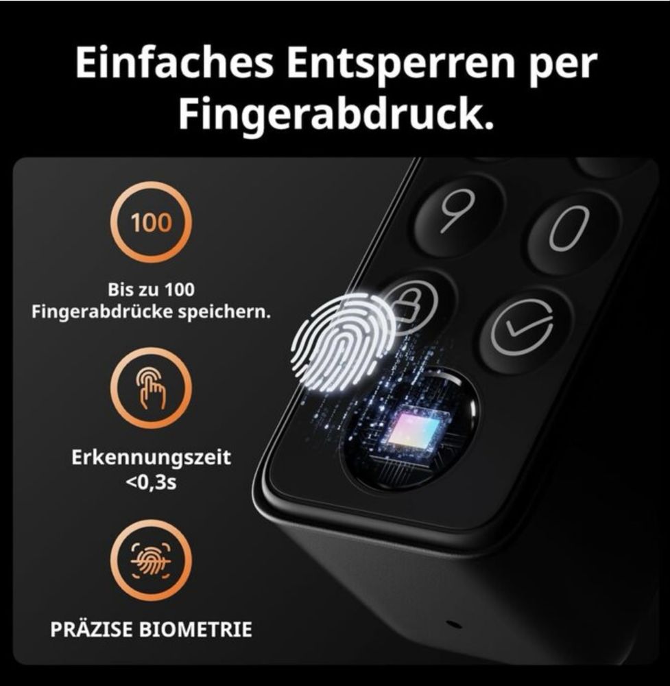 Розумний дверний замок Switch Bot Lock Pro