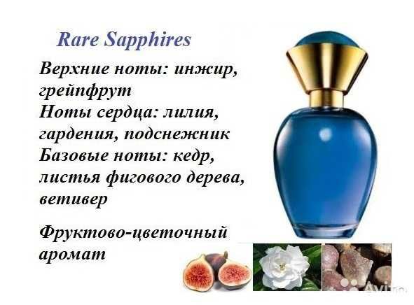 Женская парфумная вода «Rare Sapphires» - раритетный аромат, 50 мл.