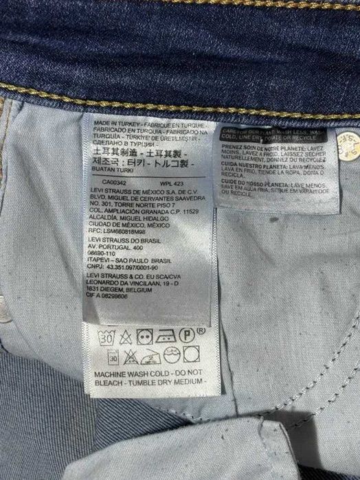 Levis damskie jeansy W27 skinny high rise ciemne vintage Y2K hit