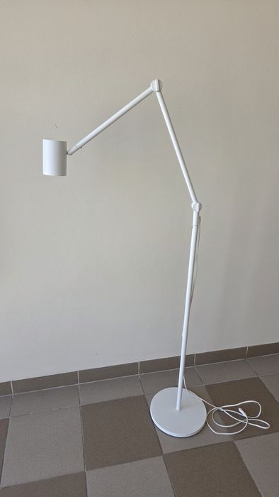 IKEA NYMANE Lampa podłogowa/do czytania, biały