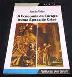 Livro A Economia da Europa numa Época de Crise