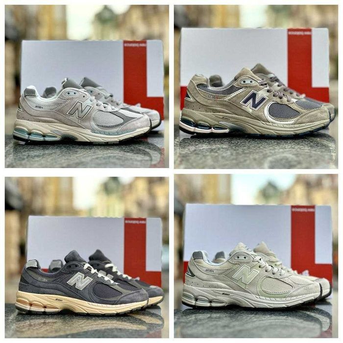 4 кольори! 36-45р New Balance 2002R топ кросівки замша