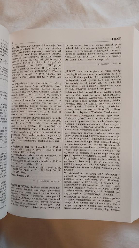 Encyklopedia brydża 2 tomy