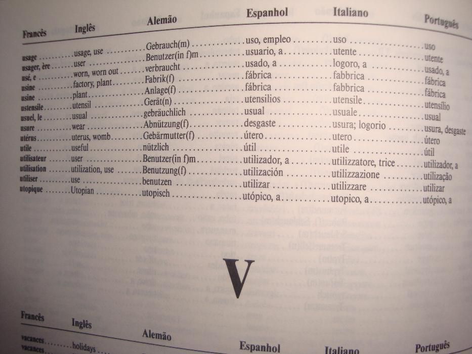 Eurodicionário - Dicionário Várias Línguas - Multilingue