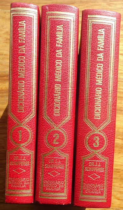 Dicionário Médico de Família - Completo 3 Volumes