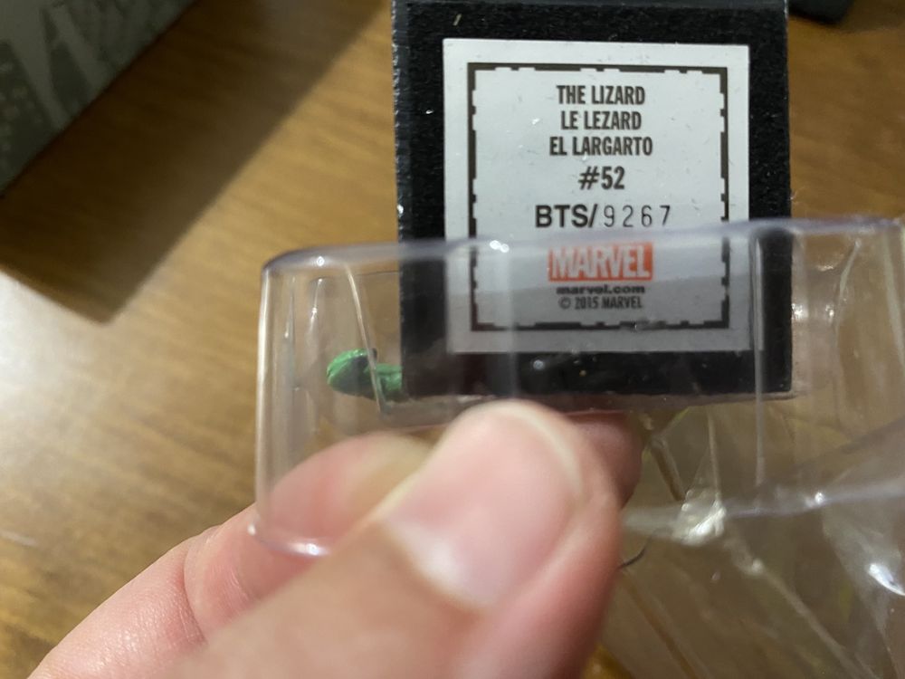 Marvel miniaturas em chumbo Edicao Limitada