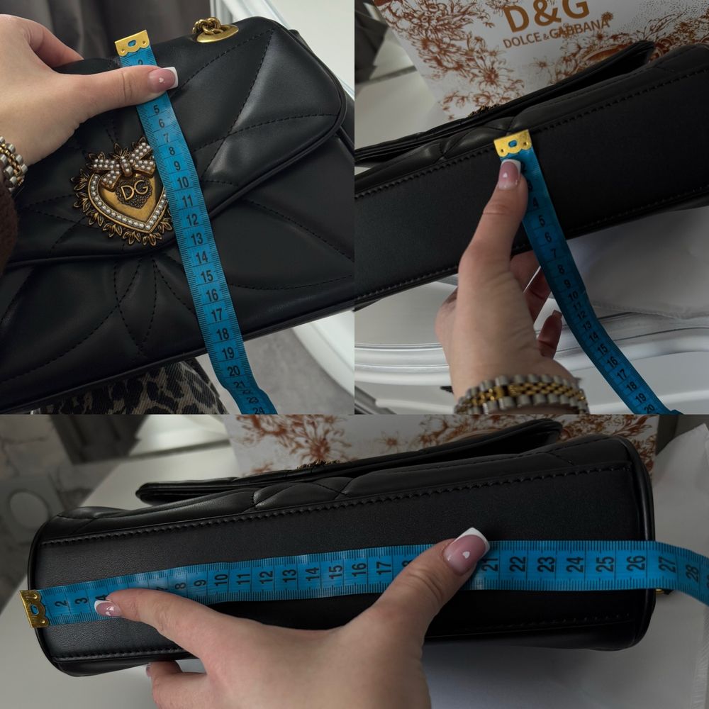 Черная сумочка сумка Dolce&Gabbana Devotion