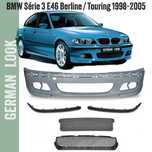 Para-choques frontal para BMW E46 1998 a 2005 Look Pack M