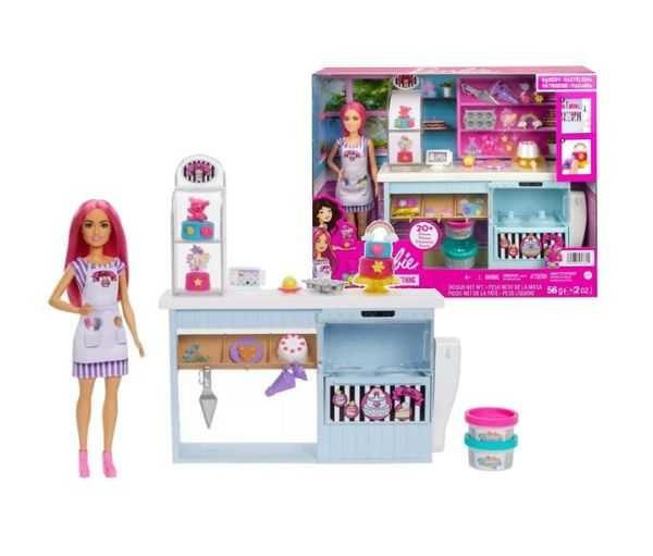 Barbie Cukiernia Zestaw + Lalka HGB73