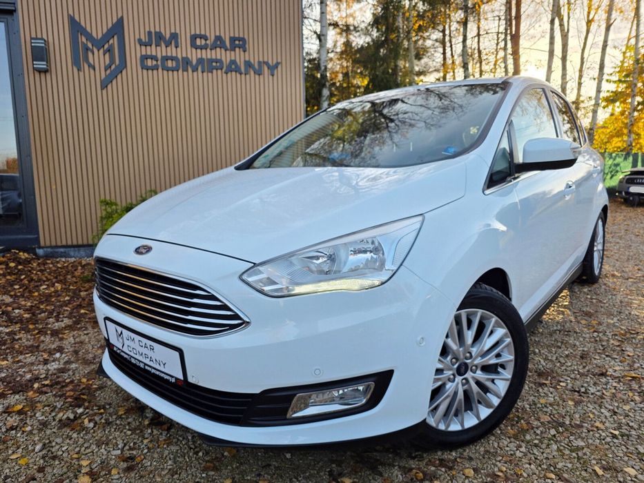 Ford C-MAX 2.0 diesel 150 KM BEZWYPADKOWY Titanium Niski Przebieg Bogate Wyposaże