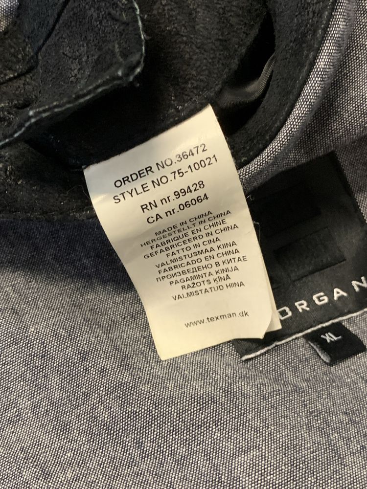 Kurtka męska skórzana / Morgan Leather / XL