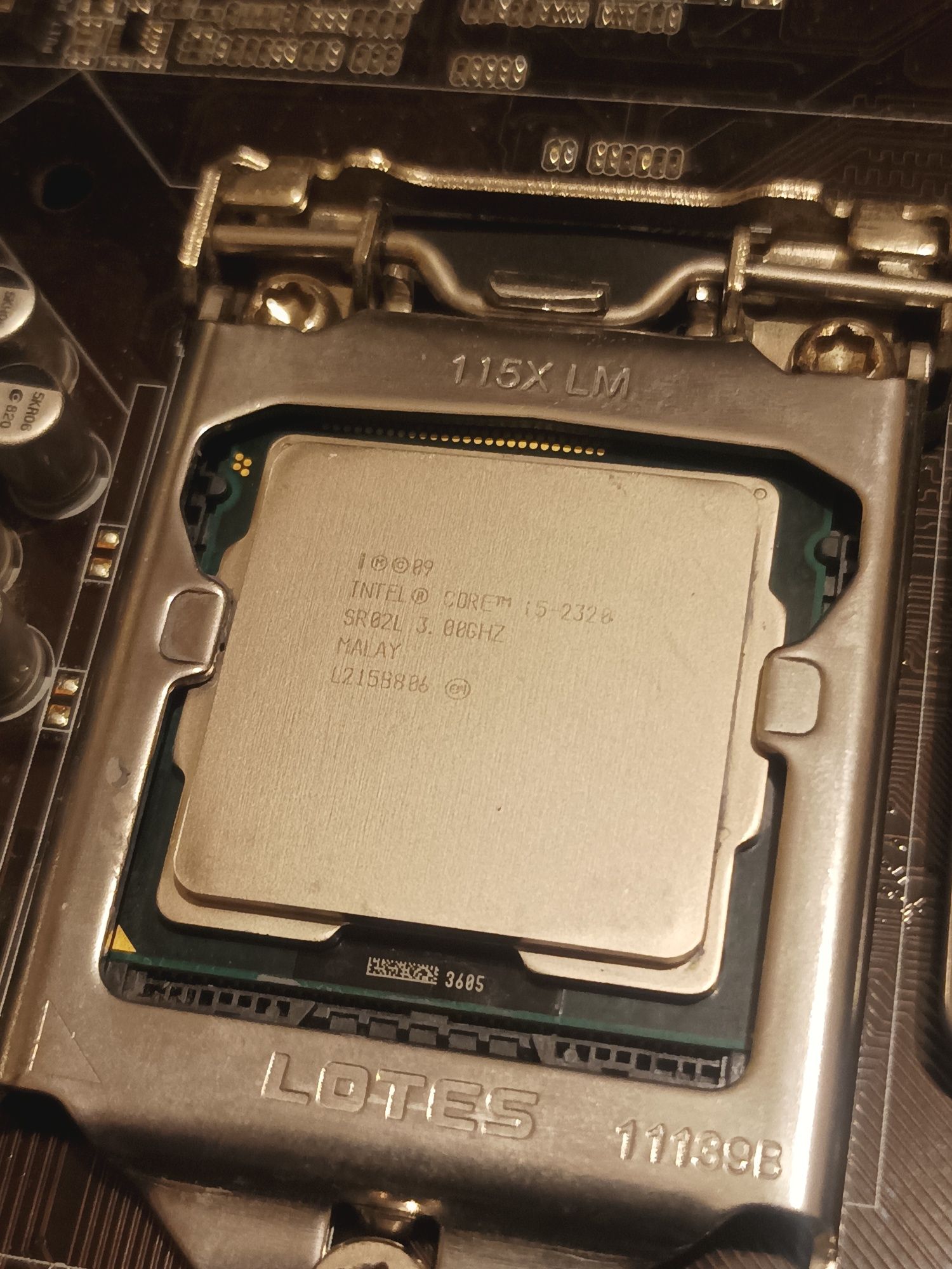 Asus P8H61, Intel i5-2320