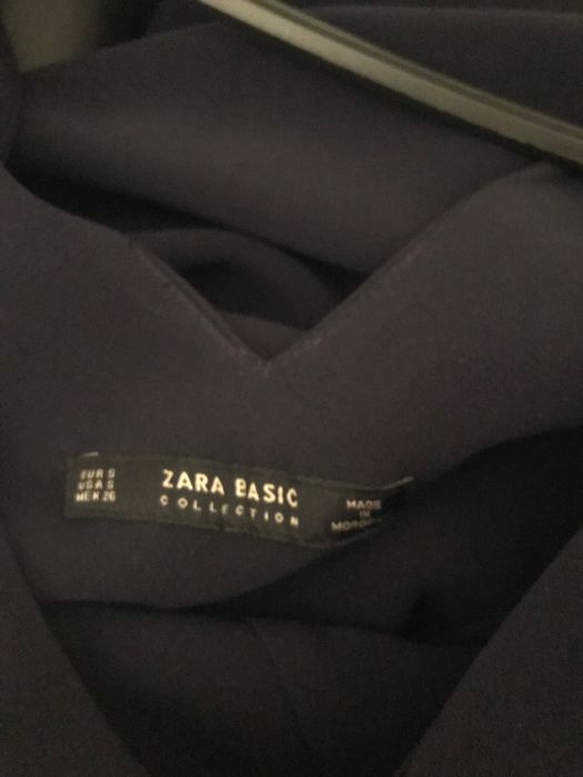 Macacão Zara Azul marinho