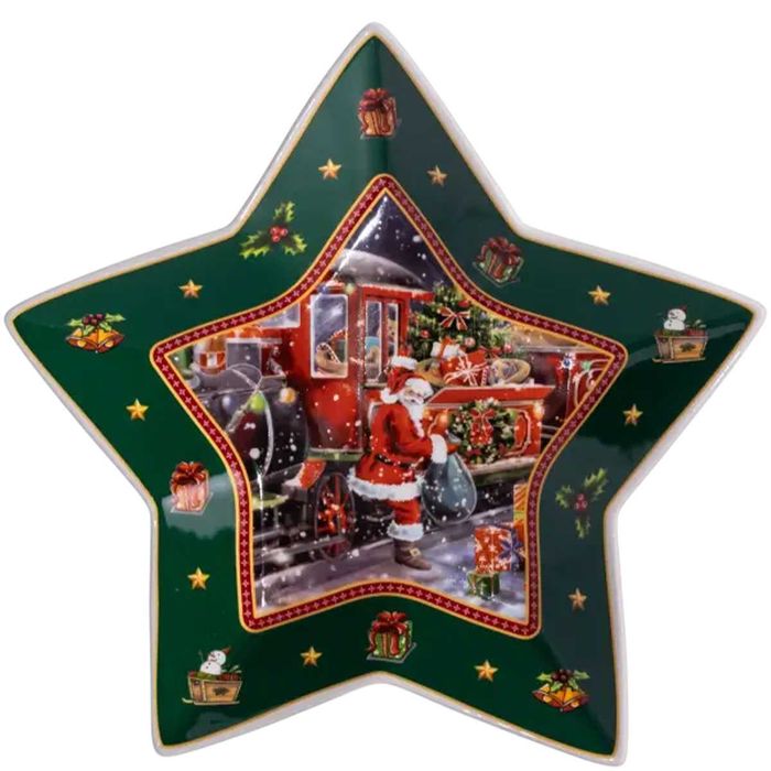 Блюдо для закусок Santa порцелянове 25,5 см