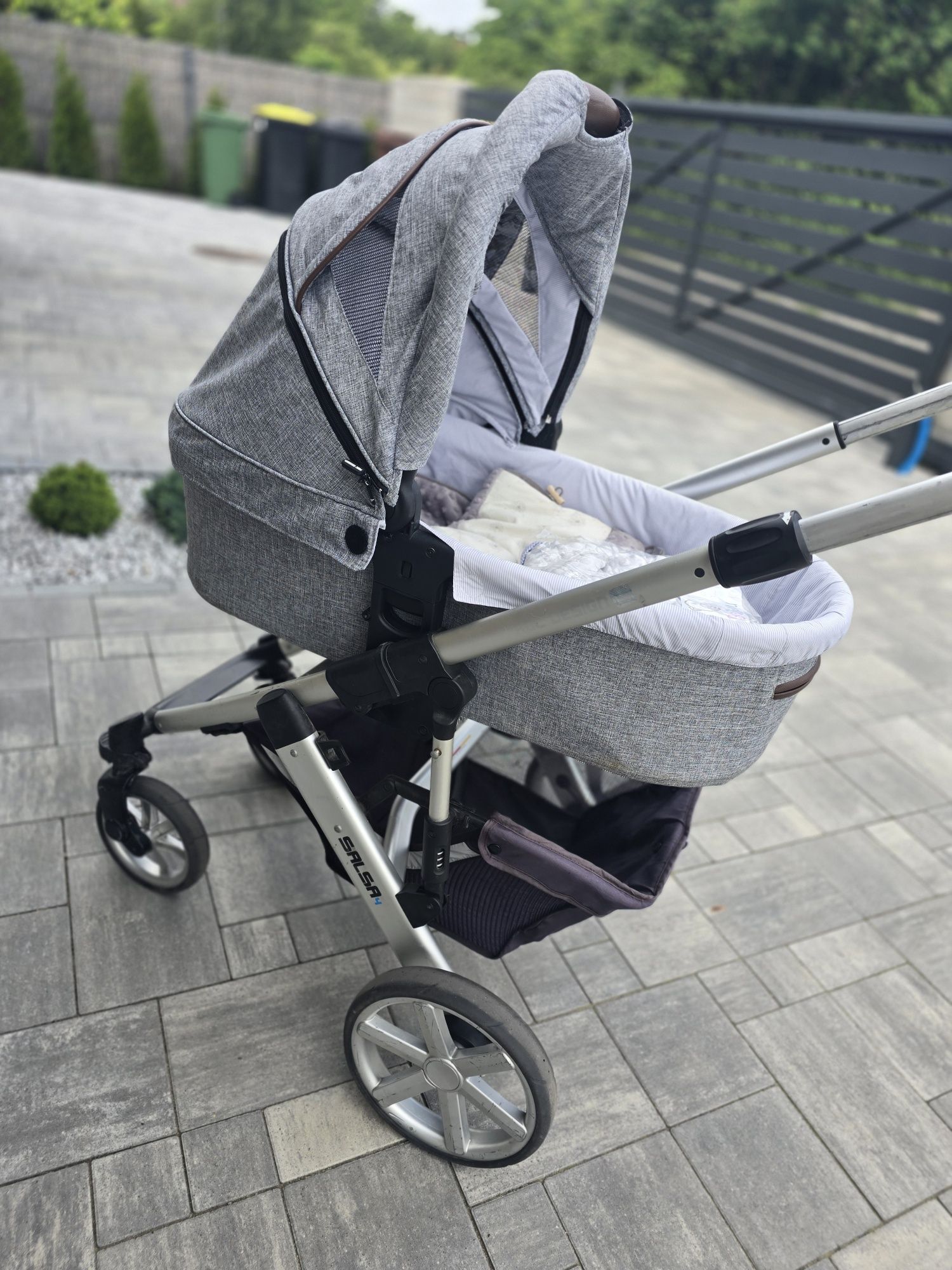 Zestaw 3 w 1 wózek ABC Design i nosidło cybex