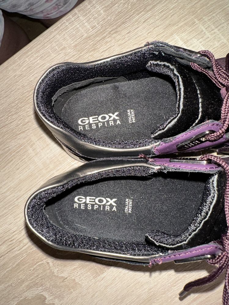 Nowe buty geox sneakersy damskie brokatowe