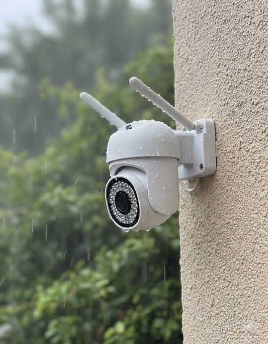 Câmera de exterior Wi-Fi - Visão noturna e detecção de movimentos