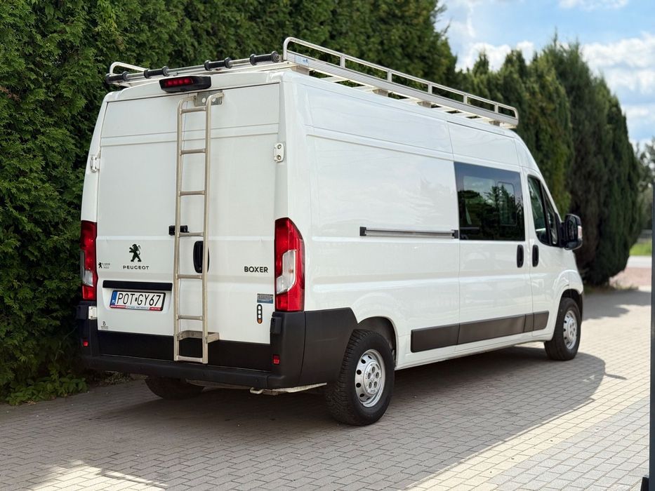 Peugeot BOXER  Boxer Niski Przebieg ! L3H2 7-osobowy ! Brygadówka ! Navi !Klima !