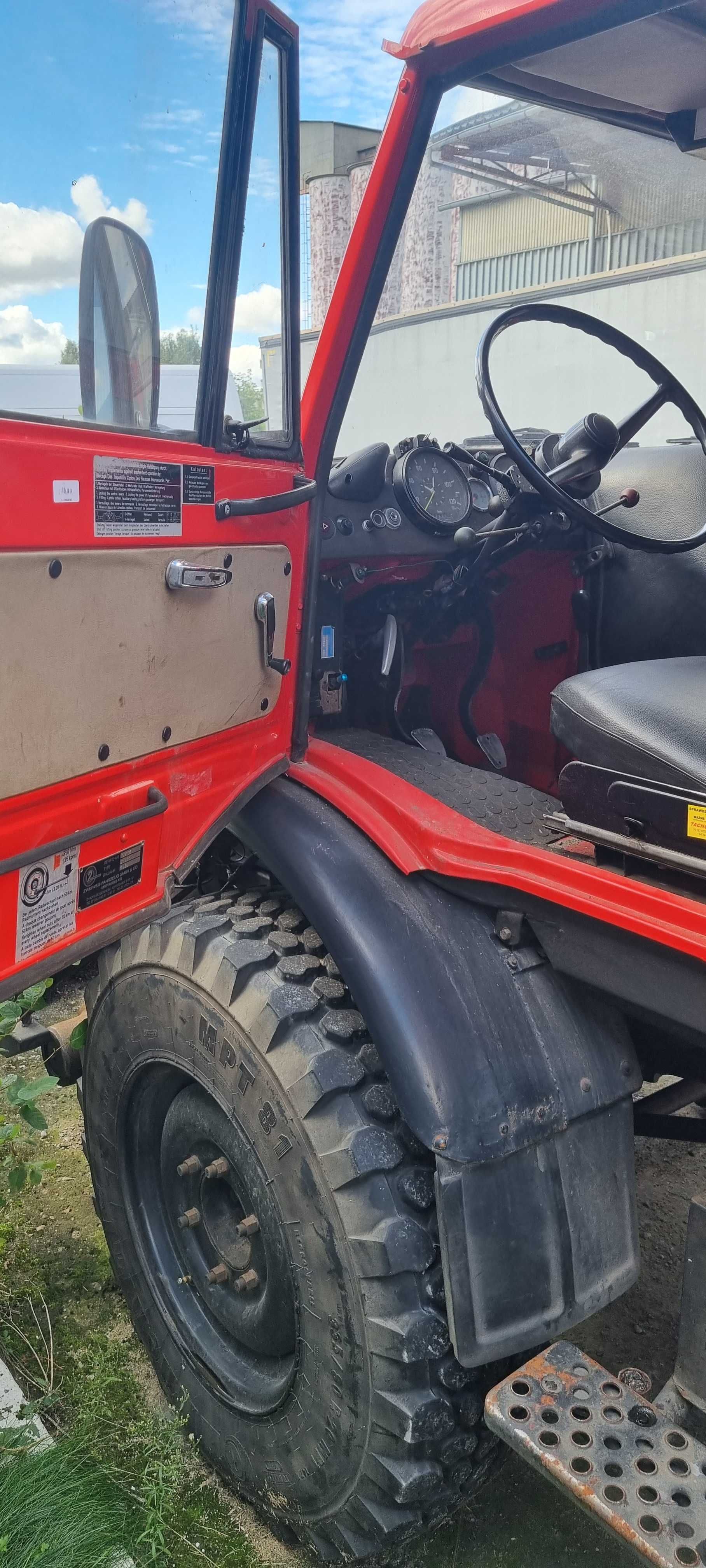 Zamienię lub sprzedam Mercedes unimog dubel kabina