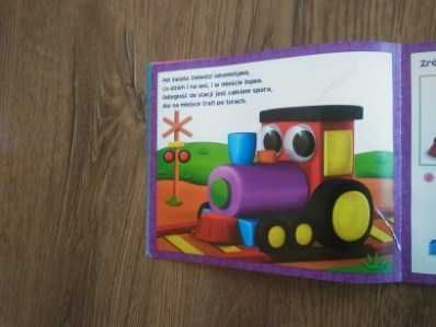 Plastelinowe pojazdy książka budowy Play-doh